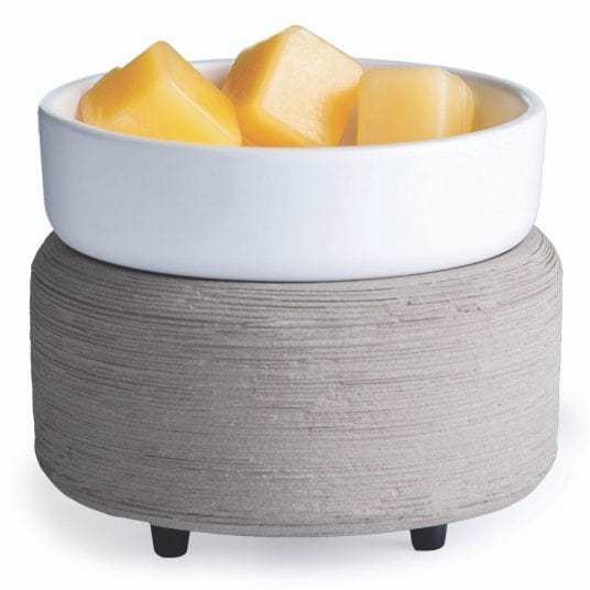 Grey Texture 2-In-1 Classic Fragrance Warmer - Boldtanical